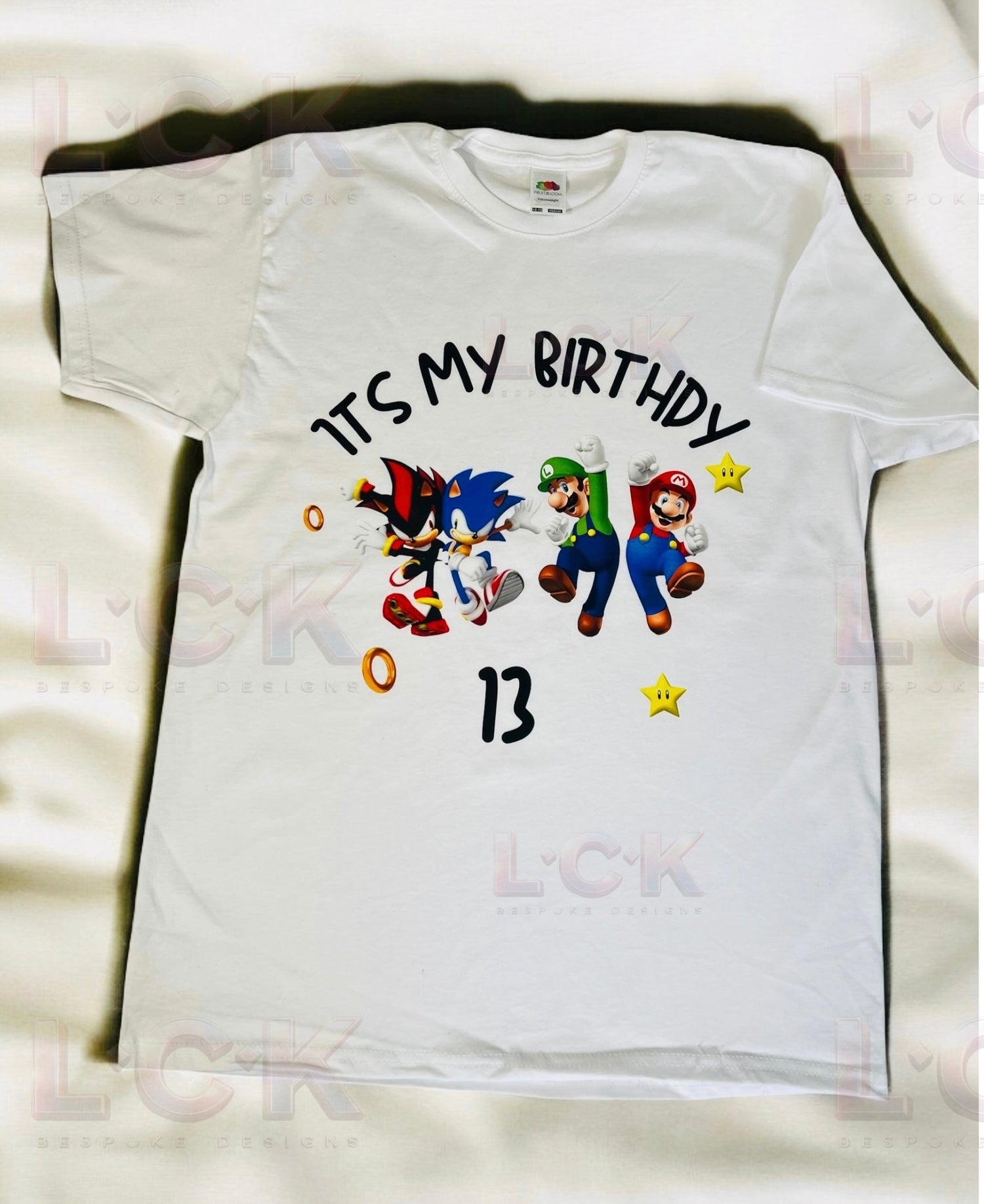 Personalised Birthday Tops