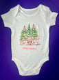 18-24 Months Merry Christmas Baby Vest – Reindeer Designs