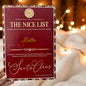 Santa’s Official Nice List Certificate – North Pole Christmas Keepsake for Kids