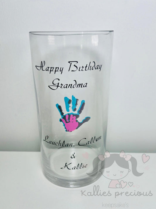 Personalised Gappy Birthday Vase image 0