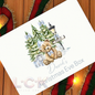 Personalised Teddy Bear Christmas Eve Box – Pink or Blue Design