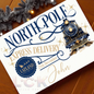 Personalised North Pole Express Christmas Eve Box – Pink or Navy Train Design