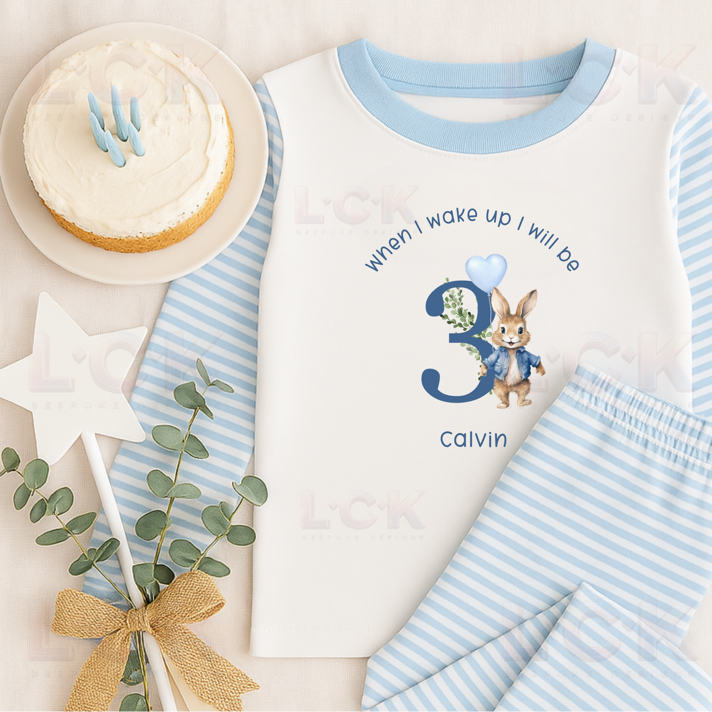 When I wake up I will be - Blue Bunny