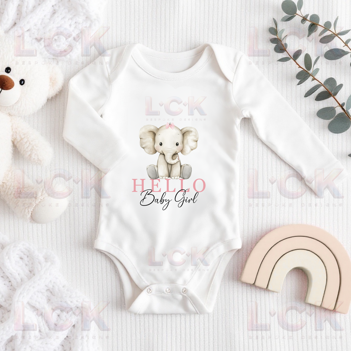 Birth Announcement - Hello Baby Girl