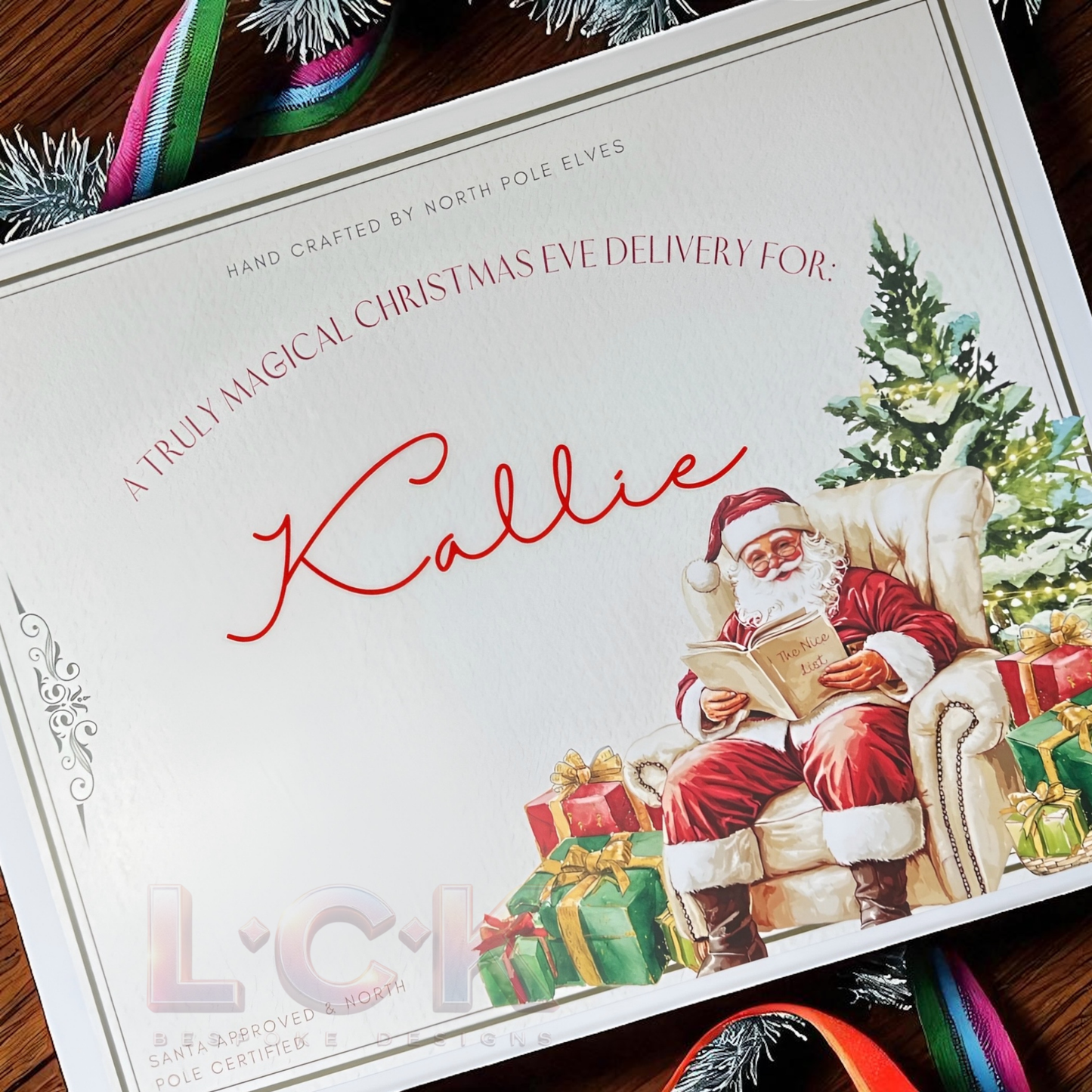 Personalised Christmas Eve Box