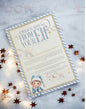 Personalised Magical Elf Arrival Letter – Mischievous Christmas Elf Note for Kids