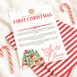 My First Christmas Letter from Santa – Personalised Baby’s First Christmas Keepsake