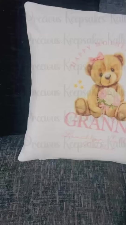 Happy Mothers Day Granny Cushion Cover